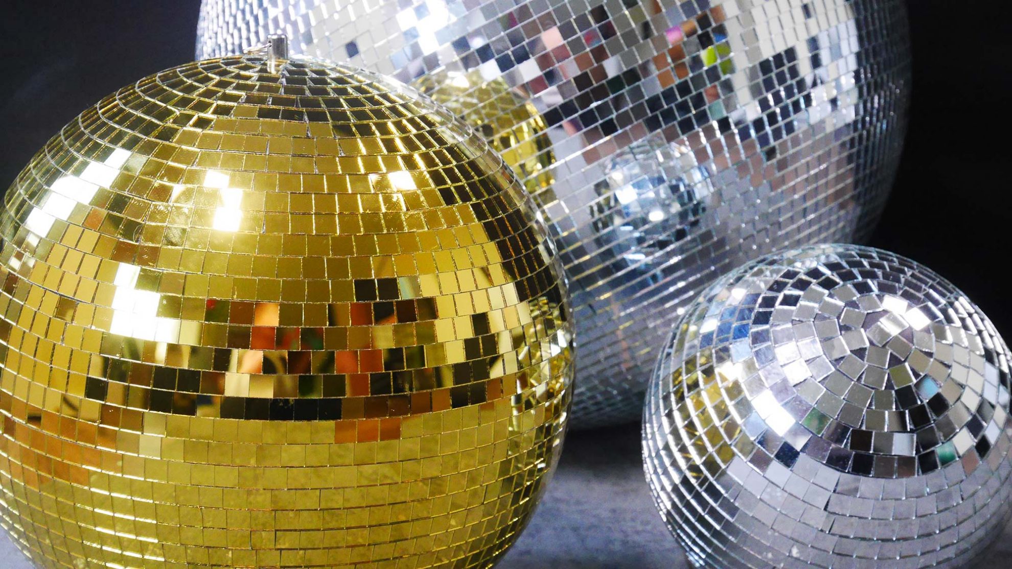 Gold Mirror Ball, 30cm The Big FX Shop